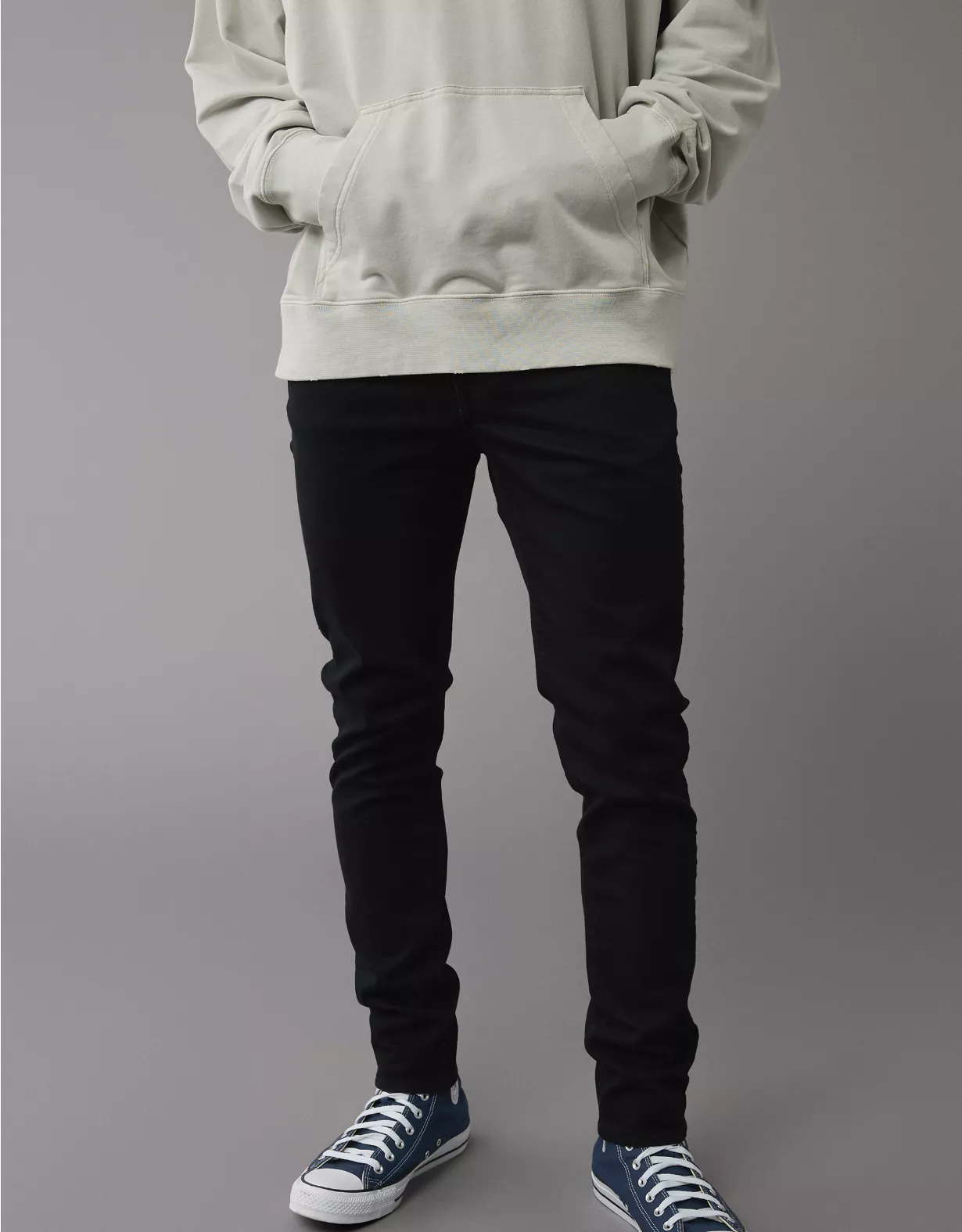 AE AirFlex+ Skinny Jean Black 1 AE AirFlex+ Skinny Jean Black