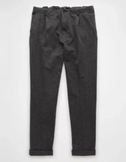 40WEFT Pleated Chino Grey -American Eagle Fashion 0120 5049 050 f