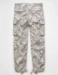 AE Flex Lived-In Cargo Pant White Washed -American Eagle Fashion 0123 4882 112 b