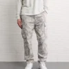 AE Flex Lived-In Cargo Pant White Washed