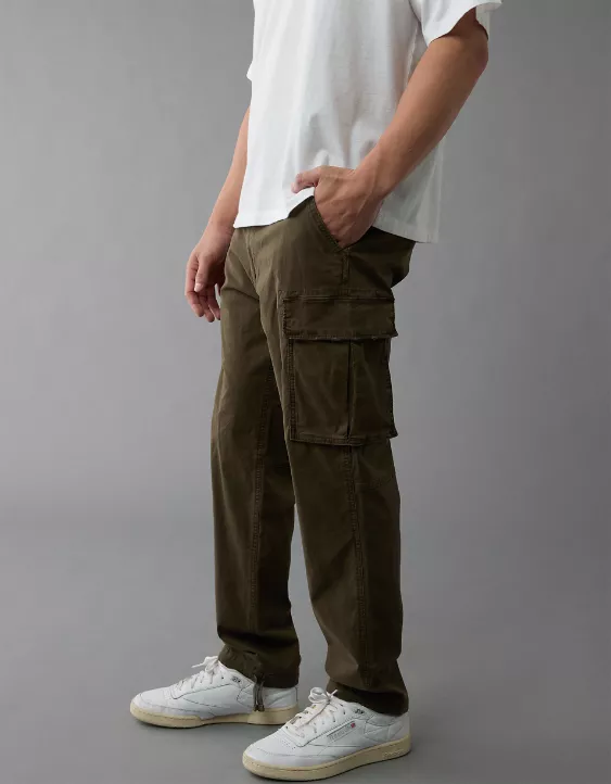 AE Flex Lived-In Cargo Pant Brown 5 AE Flex Lived-In Cargo Pant Brown - Image 5