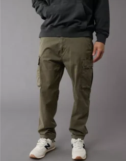 AE Flex Lived-In Cargo Pant Olive Moss