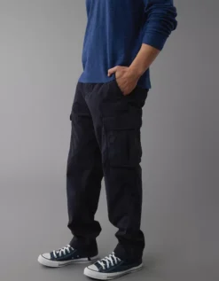 AE Flex Lived-In Cargo Pant Classic Navy -American Eagle Fashion 0123 4947 553 os