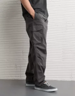 AE Flex Relaxed Cargo Pant Dark Gray -American Eagle Fashion 0123 5057 024 os