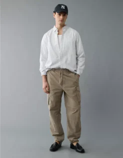 AE Flex Relaxed Cargo Pant Desert Khaki