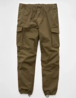 AE Flex Relaxed Cargo Pant Green Olive -American Eagle Fashion 0123 5057 520 f