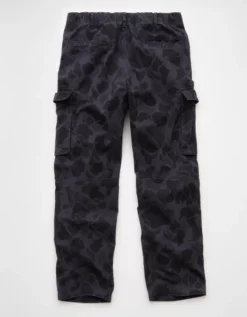 AE Flex Relaxed Cargo Pant Midnight Blue -American Eagle Fashion 0123 5177 483 b