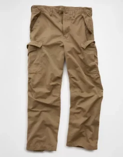 AE Flex Ultra Baggy Cargo Pant Field Khaki -American Eagle Fashion 0123 5290 872 f