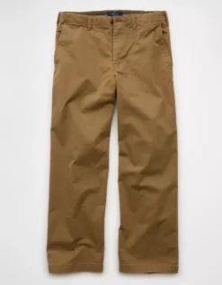 AE Flex Baggy Lived-In Khaki Pant Toasted Almond 8 AE Flex Baggy Lived-In Khaki Pant Toasted Almond -American Eagle Fashion 0124 5306 238 f