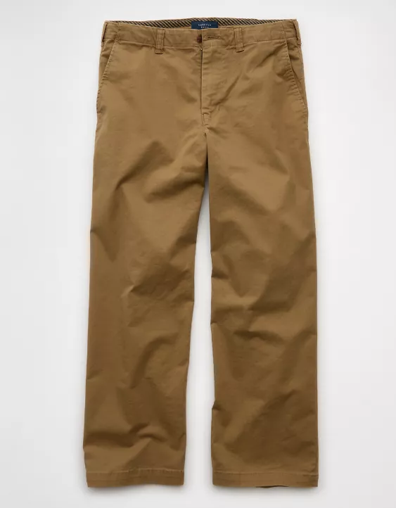 AE Flex Baggy Lived-In Khaki Pant Toasted Almond 3 AE Flex Baggy Lived-In Khaki Pant Toasted Almond - Image 3
