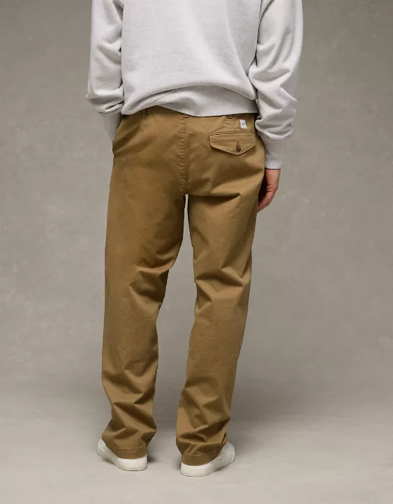 AE Flex Loose Lived-In Khaki Pant Toasted Almond 2 AE Flex Loose Lived-In Khaki Pant Toasted Almond - Image 2
