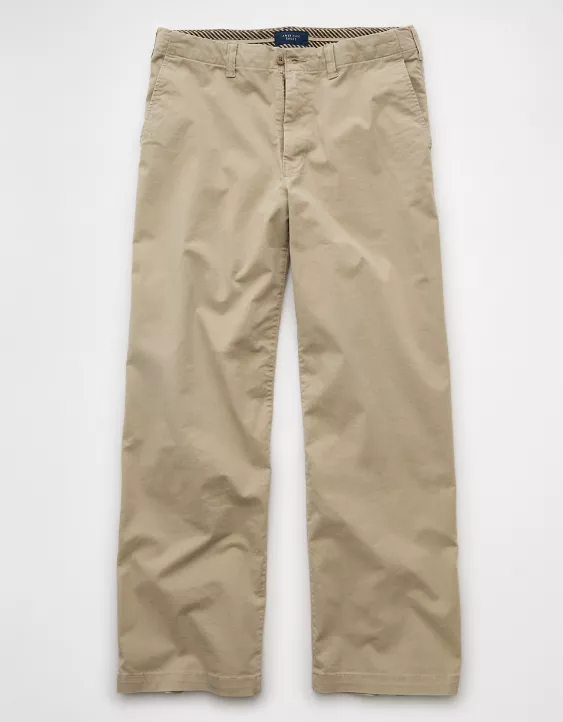 AE Flex Ultra Baggy Lived-In Khaki Pant Light Khaki 3 AE Flex Ultra Baggy Lived-In Khaki Pant Light Khaki - Image 3
