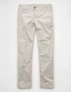AE Flex Original Straight Lived-In Khaki Pant Natural White -American Eagle Fashion 0125 4711 140 f