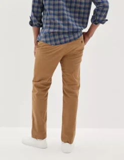 AE Flex Original Straight Lived-In Khaki Pant Toasted Almond -American Eagle Fashion 0125 4711 238 ob