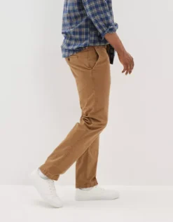 AE Flex Original Straight Lived-In Khaki Pant Toasted Almond -American Eagle Fashion 0125 4711 238 os