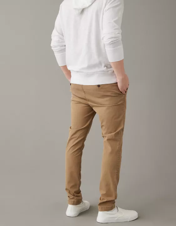 AE Flex Skinny Lived-In Khaki Pant 2 AE Flex Skinny Lived-In Khaki Pant - Image 2