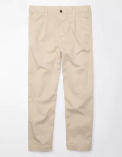 AE Flex Pleated Loose Easy Pant Natural White 8 AE Flex Pleated Loose Easy Pant Natural White -American Eagle Fashion 0127 4945 140 f