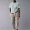 AE Flex Linen-Blend Athletic Fit Pull-On Pant Dune Khaki