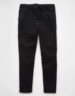 AE Flex Athletic Fit Pull-On Pant Bold Black -American Eagle Fashion 0127 5124 064 f