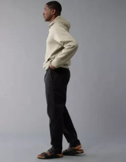 AE Flex Athletic Fit Pull-On Pant Bold Black -American Eagle Fashion 0127 5124 064 os