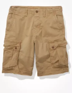 AE Flex 12" Longer Length Lived-In Cargo Short -American Eagle Fashion 0132 7338 238 f