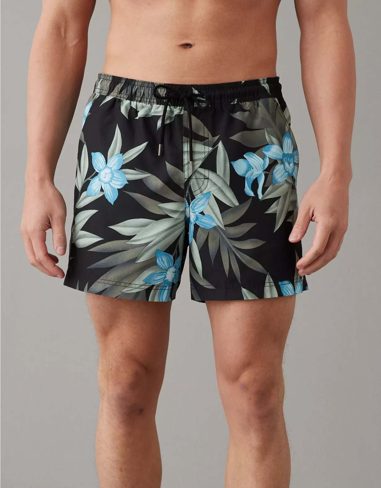 AE 5.5" Tropical Swim Trunk 1 AE 5.5" Tropical Swim Trunk