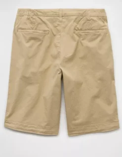 AE 12" Flex Khaki Short Khaki -American Eagle Fashion 0135 7924 212 b