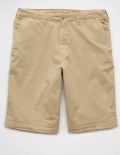AE 12" Flex Khaki Short Khaki -American Eagle Fashion 0135 7924 212 f
