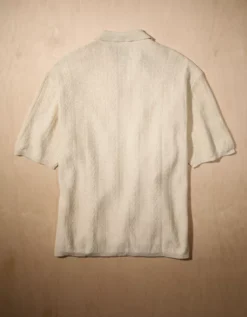 AE X Tru Kolors Sweater Polo Cream -American Eagle Fashion 0141 2165 106 b