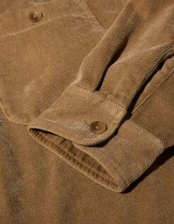 AE X Tru Kolors Chenille Twill Shirt Khaki -American Eagle Fashion 0151 3000 212 d1