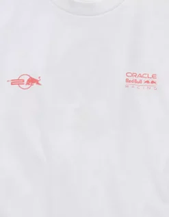 Oracle Red Bull Racing X AE Boxy Graphic T-Shirt White -American Eagle Fashion 0161 4301 100 d3
