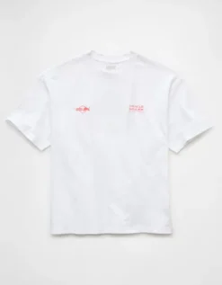 Oracle Red Bull Racing X AE Boxy Graphic T-Shirt White -American Eagle Fashion 0161 4301 100 f