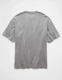 NFL Boxy New York Giants Graphic T-Shirt Gray Heather -American Eagle Fashion 0164 4181 069 b