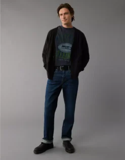 NFL Boxy Seattle Seahawks Graphic T-Shirt Black Wash