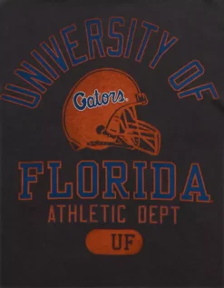 AE Boxy Florida Gators Graphic T-Shirt Destroyed Black -American Eagle Fashion 0164 4728 038 d1