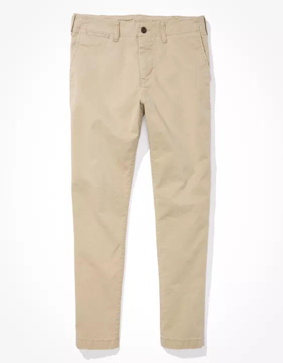 AE Flex Athletic Fit Lived-In Khaki Pant 3 AE Flex Athletic Fit Lived-In Khaki Pant - Image 3