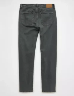 AE EasyFlex Relaxed Straight Jean Stone Gray -American Eagle Fashion 0178 5012 040 b