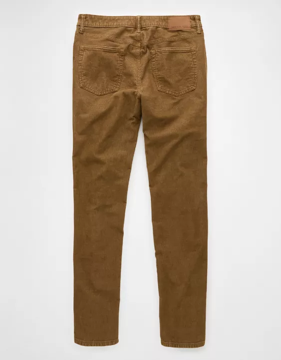 AE Flex Corduroy Athletic Fit Pant Medium Brown 4 AE Flex Corduroy Athletic Fit Pant Medium Brown - Image 4
