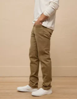 AE EasyFlex Slim Straight Jean Toasted Almond 9 AE EasyFlex Slim Straight Jean Toasted Almond -American Eagle Fashion 0178 5081 238 os