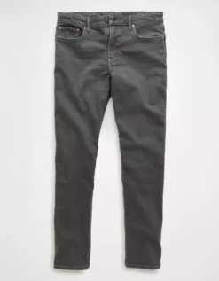 AE EasyFlex +TENCEL™ Fibers Slim Straight Jean Stone Gray -American Eagle Fashion 0178 5104 040 f