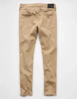 AE 24/7 AirFlex+ Temp Tech Athletic Skinny Jean Campus Khaki 9 AE 24/7 AirFlex+ Temp Tech Athletic Skinny Jean Campus Khaki -American Eagle Fashion 0178 5254 260 b