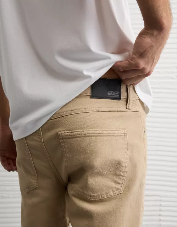 AE 24/7 AirFlex+ Temp Tech Athletic Skinny Jean Campus Khaki 6 AE 24/7 AirFlex+ Temp Tech Athletic Skinny Jean Campus Khaki - Image 6