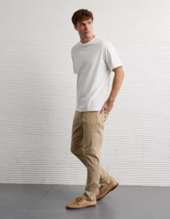 AE 24/7 AirFlex+ Temp Tech Athletic Skinny Jean Campus Khaki 10 AE 24/7 AirFlex+ Temp Tech Athletic Skinny Jean Campus Khaki -American Eagle Fashion 0178 5254 260 os