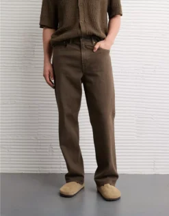 AE EasyFlex Loose Jean Dark Brown