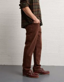 AE EasyFlex +TENCEL™ Fibers Slim Straight Jean Chocolate -American Eagle Fashion 0178 5296 285 os