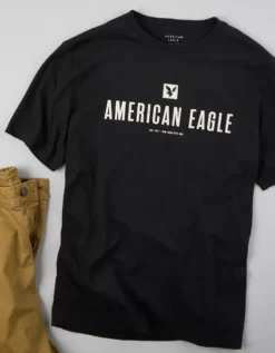 AE Super Soft Logo Graphic T-Shirt -American Eagle Fashion 0181 3295 064 d2