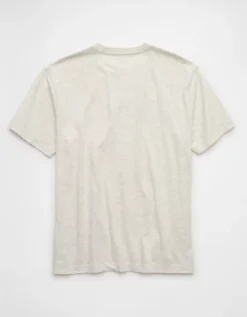 AE 24/7 Graphic T-Shirt Heather Gray -American Eagle Fashion 0181 4316 006 b