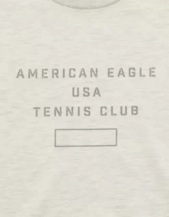 AE 24/7 Graphic T-Shirt Heather Gray -American Eagle Fashion 0181 4316 006 d1