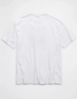 AE 24/7 Graphic T-Shirt White -American Eagle Fashion 0181 4422 100 b