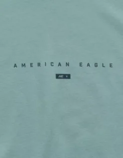 AE 24/7 Graphic T-Shirt Jade -American Eagle Fashion 0181 4422 333 d1